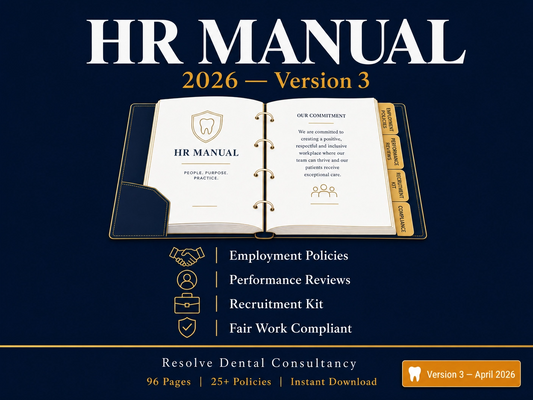 Dental Practice HR Manual 2026